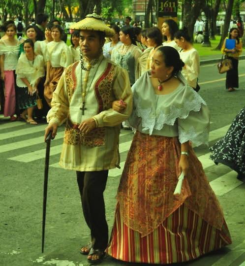 filipino traditional dress