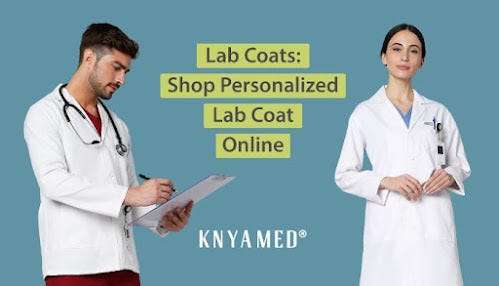 Embroidered Lab Coats For Women Personalized Lab Coat Custom