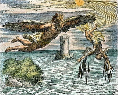 Icarus in Greek Mythology - Greek Legends and Myths