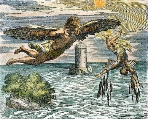 Why Did Icarus Tempt Fate? The Daedalus and Icarus Myth Explained - Old  World Gods