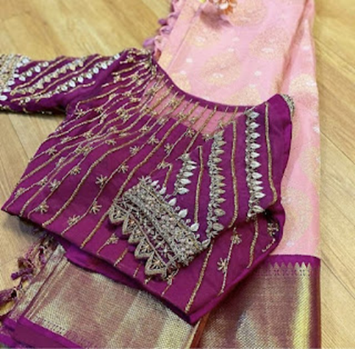 Bridal Designer blouses. (Using aari (Maggam) work | by SSulthana ...