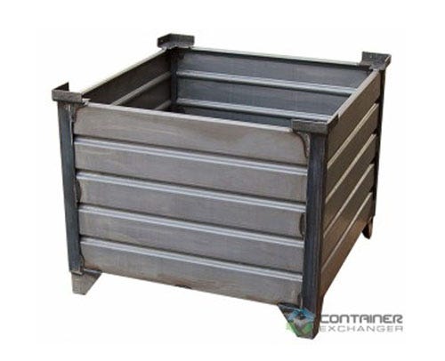 Metal cheap storage bin