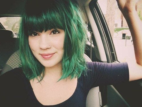 Awesome Green Hairstyles! | by Synthetic Lace Wigs | Medium
