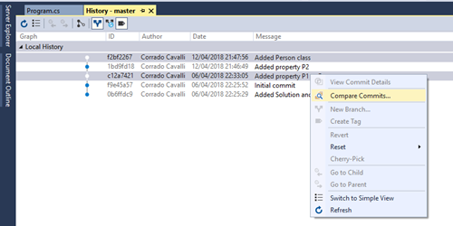 Learning Git with Visual Studio #8 | by Corrado Cavalli | Corrado ...