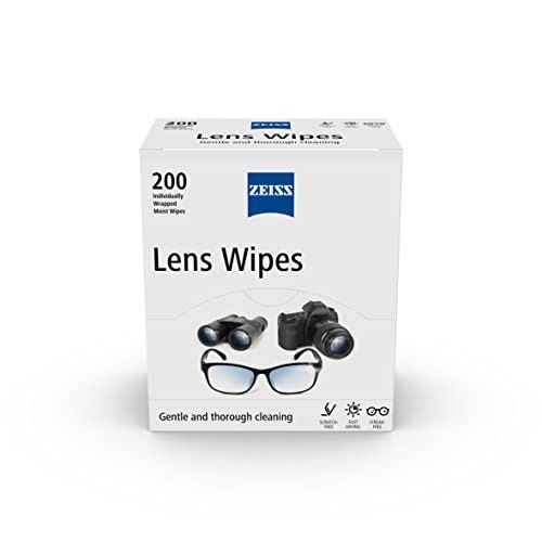 ZEISS Lens Wipes, Lens Cleaner For Glasses, Cameras & Binoculars