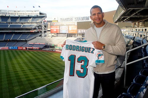 Alex Rodriguez … the Football Fan, by MLB.com/blogs