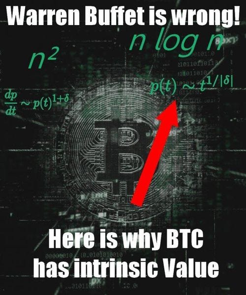 Bitcoin has loads of intrinsic value. by Bitcoin Baby Jul, 2023