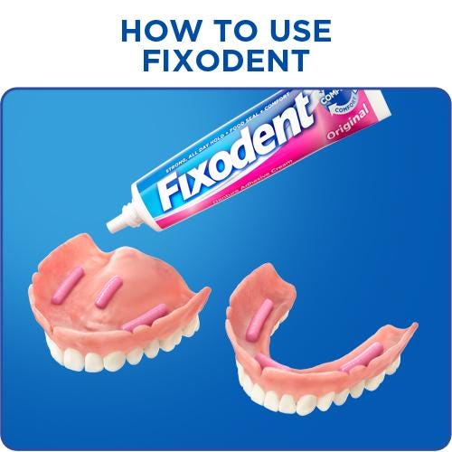 Fixodent Complete Neutral Denture Adhesive, Shop