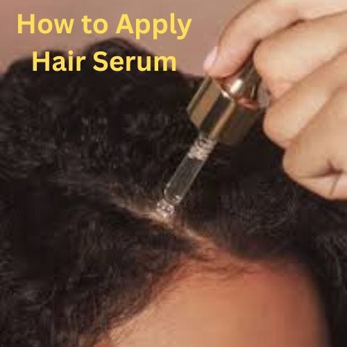 Mastering Elegance A StepbyStep Guide on How to Apply Hair Serum