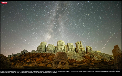 the Perseids Meteor Shower is now visible in the United States