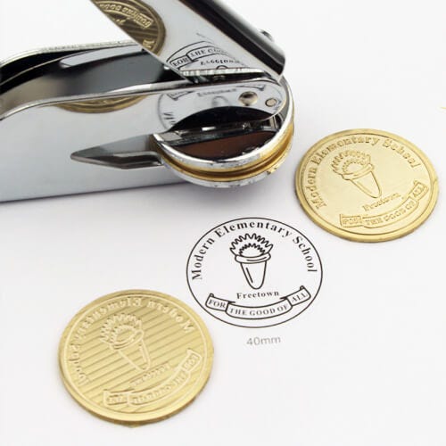 What is An Embosser Seal?. The embosser seal is a combination of a