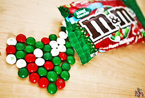 Q#35: Christmas M&Ms. Suppose you have two different bags of…