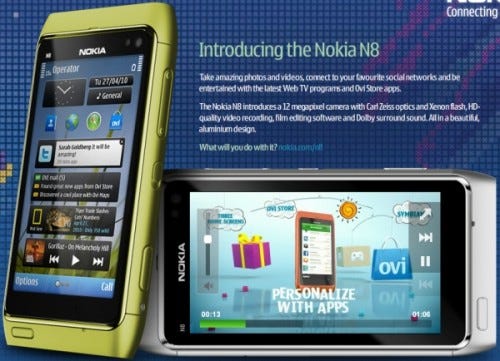 Symbian³ Begins Today, N8 Ships