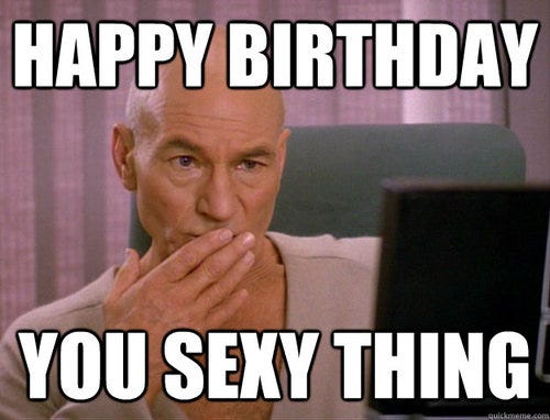  Sleazy Greetings Funny Birthday Card Meme For Him Her