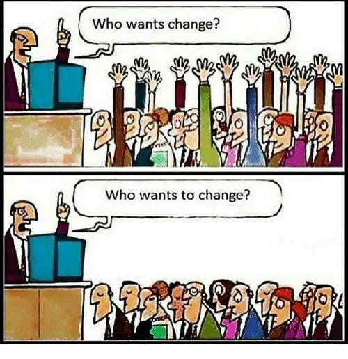External Change Can Only Come About From Internal Change | by Erik ...