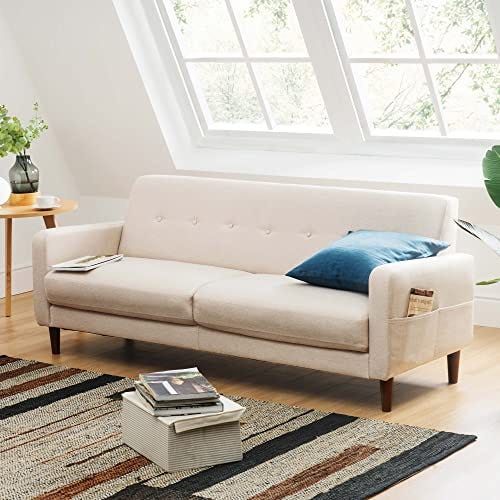 Mellow Adair MidCentury Modern Loveseat/Sofa/Couch with Armrest