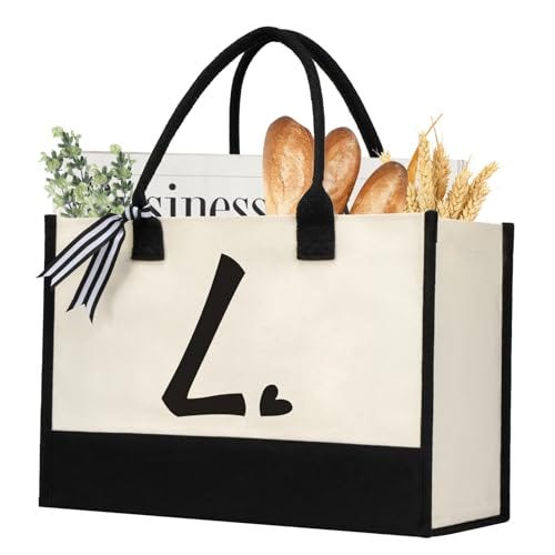Shenee Initial Canvas Tote: A Personalized Accessory Guide