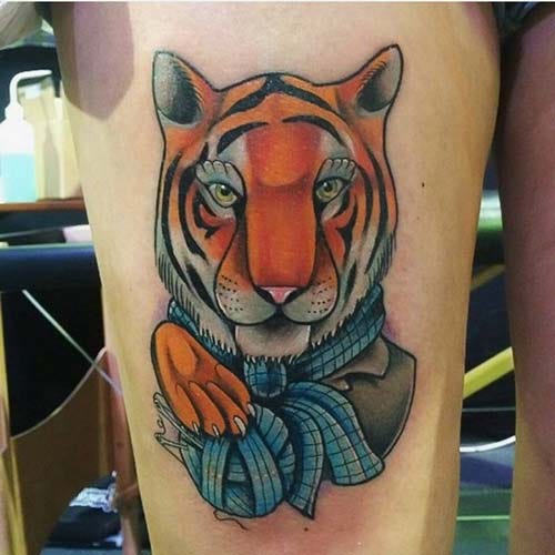 Crafting 38 Impressive Upper Leg Tattoos for Men