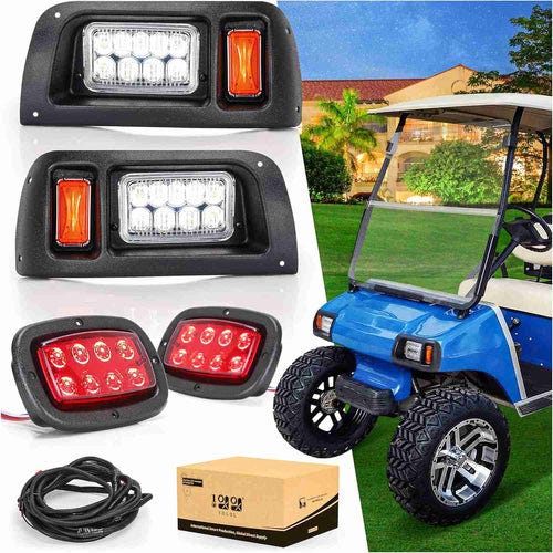 Enhance the brilliance of your golf cart with LED lights by