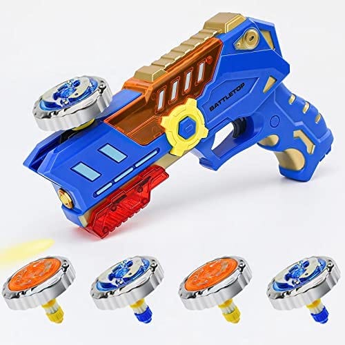 Bey Battling Top Burst Gyro Toy Set with 4 Spinning Top Burst Gyros 1