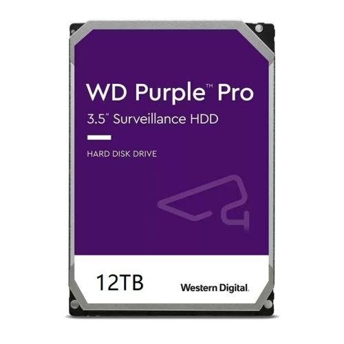 Western Digital WD Purple 12TB 3.5" Surveillance HDD — 7200RPM