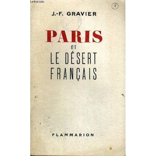 Paris et le Désert Français — 79 years after