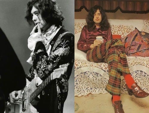 Джимми Пейдж из Led Zeppelin — икона стиля семидесятых