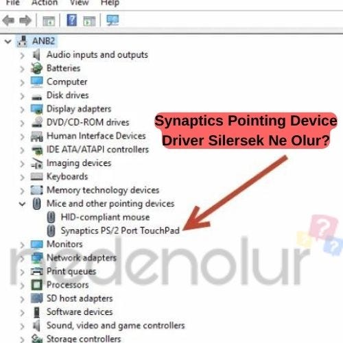 Synaptics Pointing Device Driver Silersek Ne Olur? by nedenolur Medium