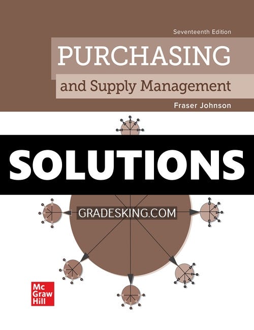 PURCHASING AND SUPPLY MANAGEMENT JOHNSON PDF visual data 4