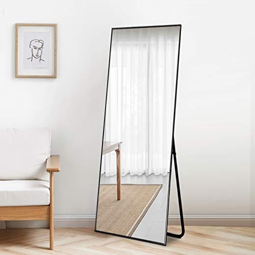 self Large Full Length Body Mirror for Floor & Wall in Bedroom