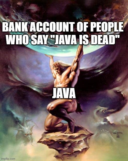 Java is dead, long live Java. Hi! Today I want to bring here another ...