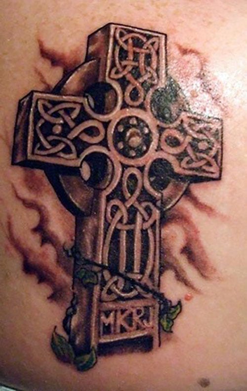 Checking the Various Celtic Tattoo Designs: Amazing Celtic Cross Design  Ideas For Men On Back ~ …