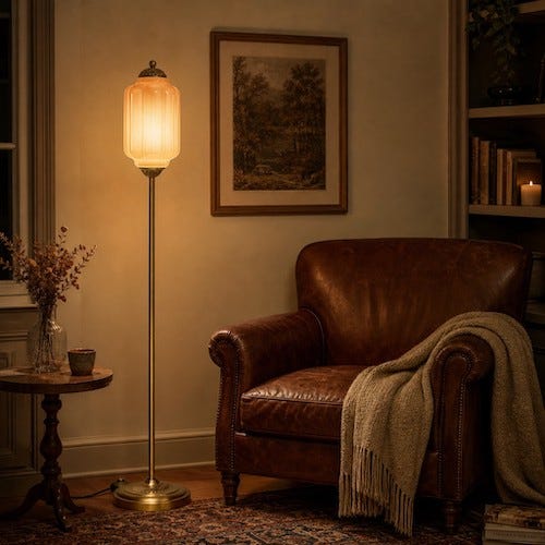 How to Elevate Your Living Room with Retro Organic Lighting