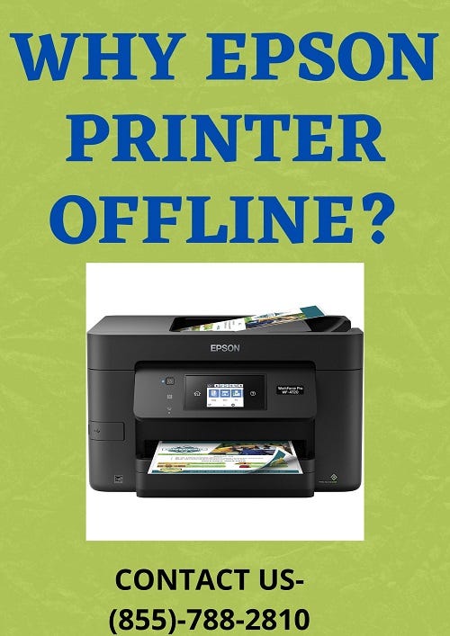 Why Epson Printer Is Offline. How To Fix Epson Printer Offline Issue