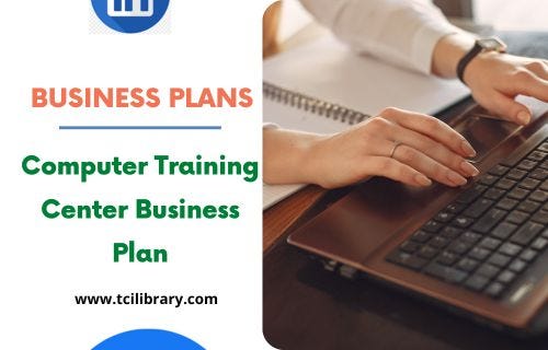 computer training business plan sample