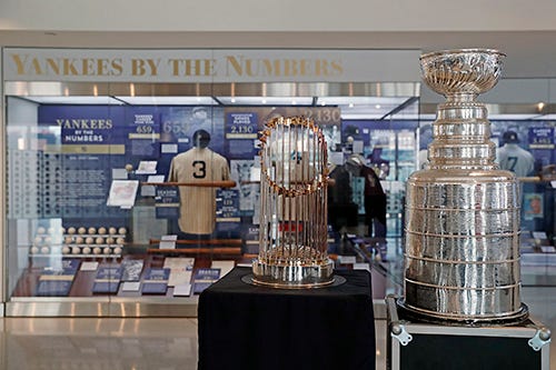 Article on the Stanley Cup at Yankee Stadium — in the October Issue of  Yankees Magazine, by Yankees Magazine