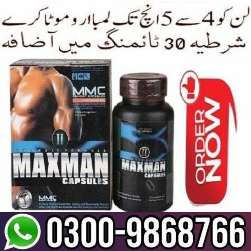 Maxman Capsules Original In Lahore — 03009868766 | by OpenTeleStore ...