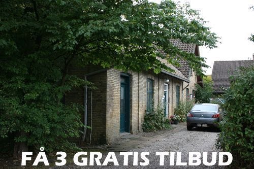 Gratis vvs tilbud med økonomisk fordel