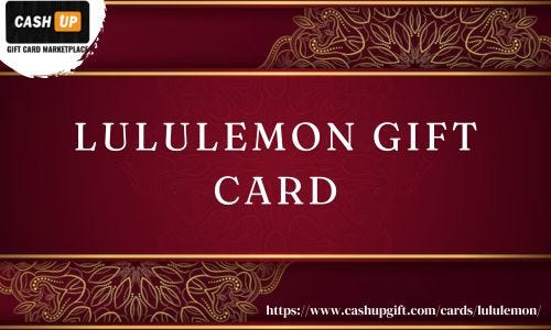 Embrace Active Elegance with Cashup Gift: Lululemon Gift Card - Ava sophia - Medium