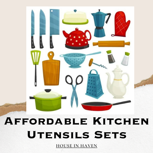 Sale on budget-friendly kitchen utensils