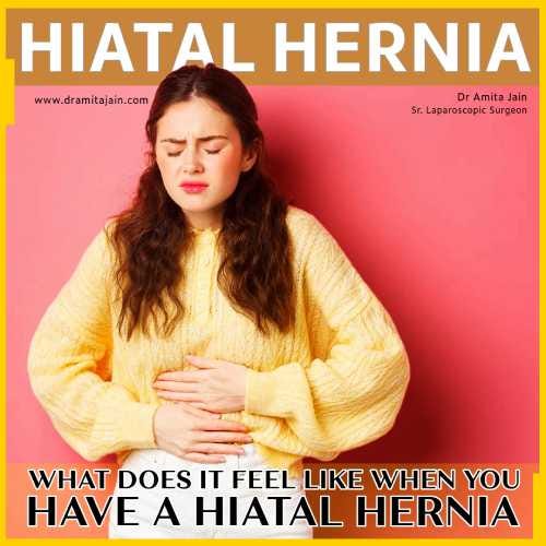 What Does It Feel Like When You Have a Hiatal Hernia? by Dr Amita Jain Laparoscopic and