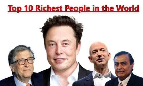 List of Top Richest People in the World: Know Who is the Richest