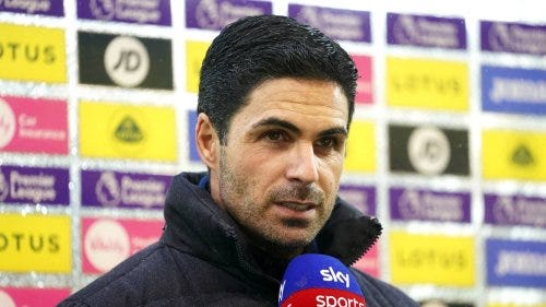 Arteta coy with reporters when asked if Gabriel Jesus has travelled to Lisbon