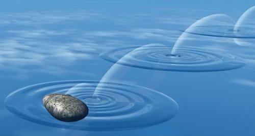 Going after the ripple effect in communication, by Alban Jarry