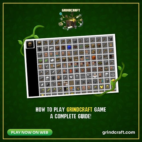 GrindCraft - Jogo Gratuito Online