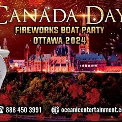CANADA DAY FIREWORKS BOAT PARTY OTTAWA 2024 Michelle Newyork Medium