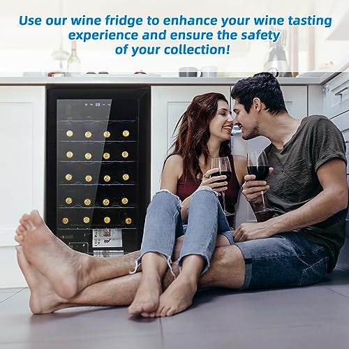 Display4top 28-Bottle Wine Fridge