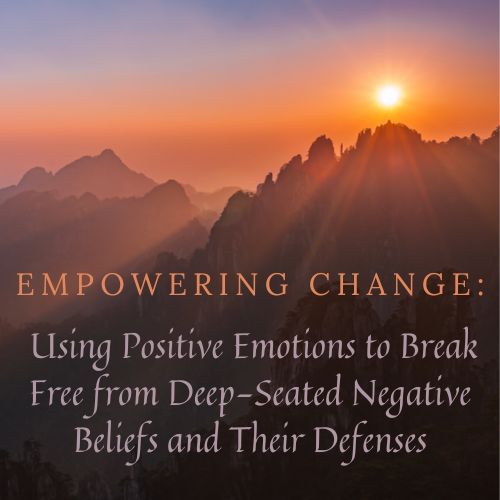 Empowering Change: Using Positive Emotions to Break Free from Deep ...