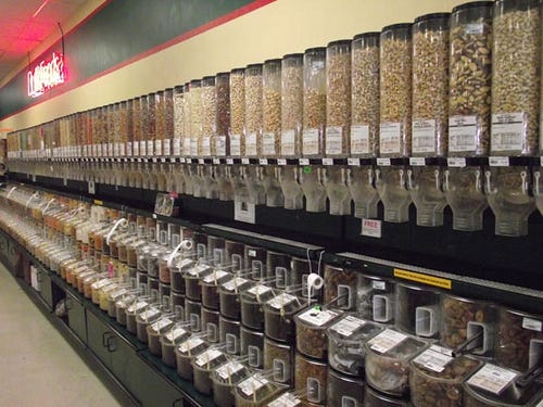 Healthy Shopper Market bulk section