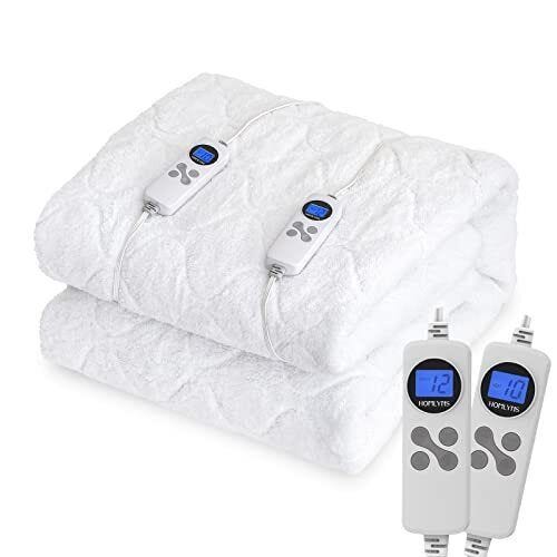 Heated Mattress Pad with Dual Controls Theresa Stewart Medium